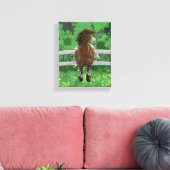 Appaloosa Pony Canvas Afdruk (Insitu (Woonkamer))