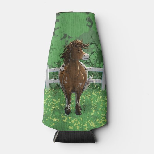 Appaloosa Pony Flesjeskoeler (Voorkant)