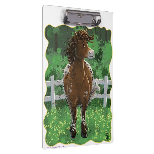 Appaloosa Pony Klembord (Rechts)