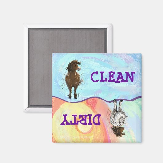 Appaloosa Pony Magneet (Voorkant / Achterkant)