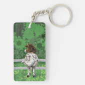 Appaloosa Pony Sleutelhanger (achterkant)