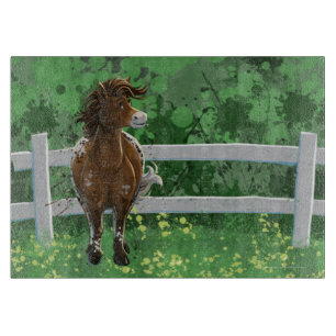 Appaloosa Pony Snijplank