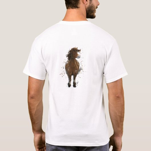 Appaloosa Pony T-shirt (Achterkant)