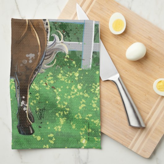 Appaloosa Pony Theedoek (Quarter Fold)