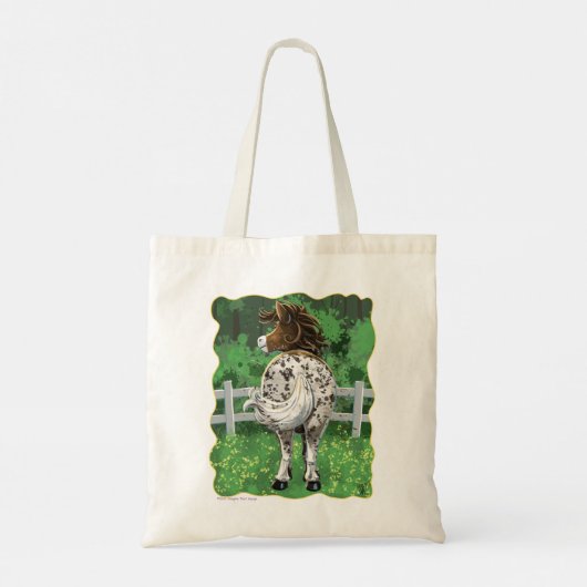 Appaloosa Pony Tote Bag (Achterkant)