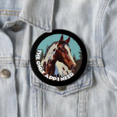  Appaloosa Ronde Button 4,0 Cm (In situ)