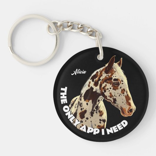  Appaloosa Sleutelhanger (Voorkant)