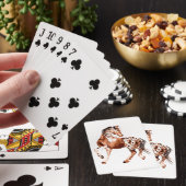 Appaloosa-spelkaarten voor paarden pokerkaarten (Insitu)