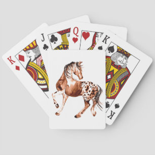 Appaloosa-spelkaarten voor paarden pokerkaarten