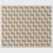 Appaloosa Stute | Westernpferd | laufend - Cadeaupapier (Vlak)