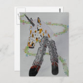 Appaloosa Unicorn Gift Products Briefkaart (Voorkant / Achterkant)