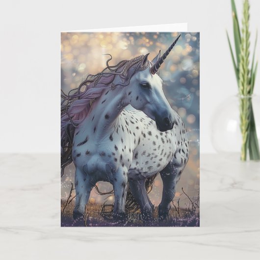 Appaloosa Unicorn Kaart (Voorkant)