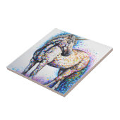 Appaloosa Unicorn Tegeltje (Zijkant)