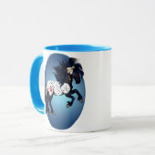 Appaloosa War Pony Oval Mokken (Voorkant links)