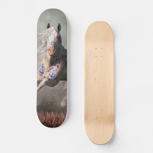 Appaloosa Warrior Horse Persoonlijk Skateboard (Voorkant)