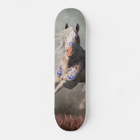 Appaloosa Warrior Horse Persoonlijk Skateboard (Voorkant)