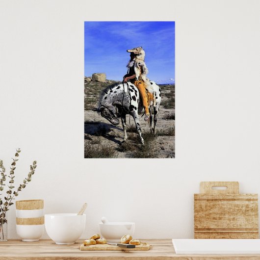 Appalosa-herinneringen van de vorige Poster afdruk (Keuken)