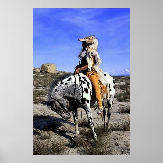 Appalosa-herinneringen van de vorige Poster afdruk (Voorkant)