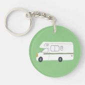 APPARAAT CAMPER RV Motorhome Camper CUSTOM Sleutelhanger (Voorkant)