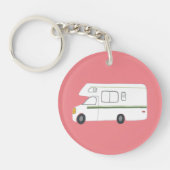 APPARAAT CAMPER RV Motorhome Camper CUSTOM Sleutelhanger (Voorkant)