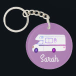 APPARAAT CAMPER RV Motorhome Camper CUSTOM Sleutelhanger<br><div class="desc">Pas deze schattige sleutelhanger aan met je eigen tekst,  jouw naam of iets anders dat je leuk vindt. Maak je klaar voor je wegreis met dit ontwerp van een tehuis,  met de hand getekend door mij voor je! Bekijk mijn winkel voor veel meer overeenkomende objecten!</div>
