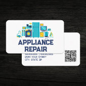 Apparaat Elektronica Reparatie QR Visitekaartje