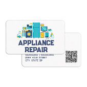 Apparaat Elektronica Reparatie QR Visitekaartje