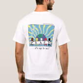 APPARAAT, ETC:  WORLD PEACE-SHIRT T-SHIRT (Achterkant)