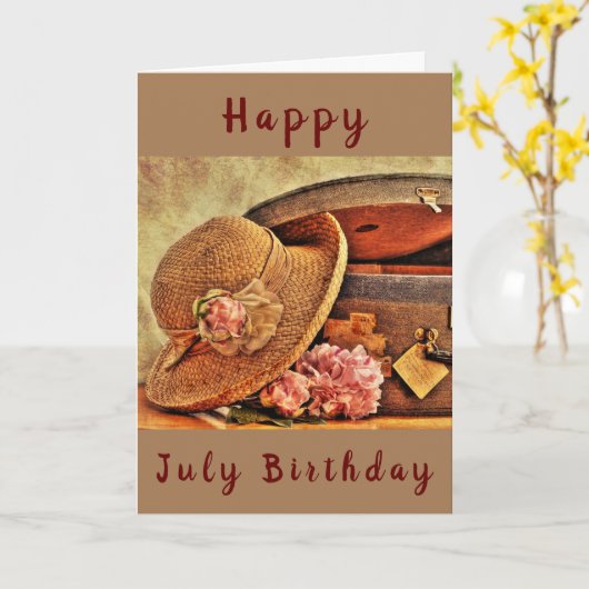 APPARAAT ***** JULI********* GROOT voor **HER** Kaart (Gele Bloem)