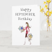 APPARAAT ***SEPTEMBER *** ZWAARDAG VOOR **HER* KAA KAART (Gele Bloem)