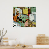  Apparaat Showroom Winkel Zakelijke Retail Poster (Keuken)