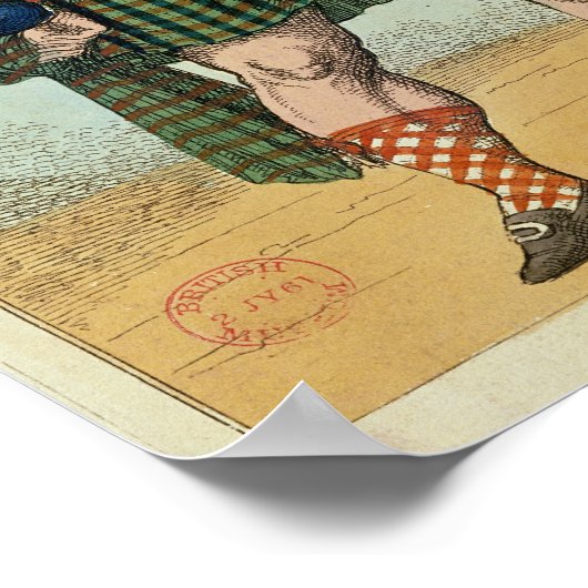 Apparaat voor een noordelijk bezoek, 1822 poster (Hoek)