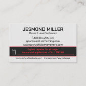 Apparaatreparatie - Professioneel Modern Visitekaartje (Achterkant)