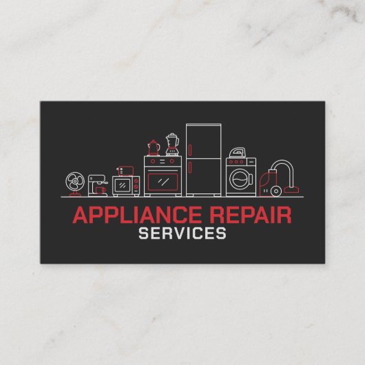 Apparaatreparatie - Professioneel Modern Visitekaartje (Voorkant)