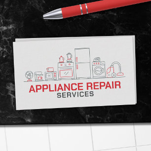 Apparaatreparatie - Professioneel Modern Visitekaartje
