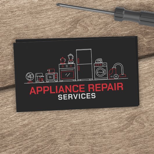Apparaatreparatie - Professioneel Modern Visitekaartje