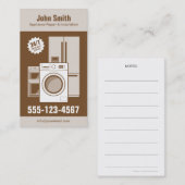 Apparaatreparatie, service en installatie visitekaartje (Voorkant / Achterkant)