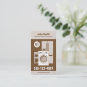 Apparaatreparatie, service en installatie visitekaartje (Staand voorkant)