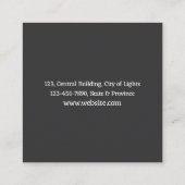 Apparaatreparatie Vierkante Visitekaartje (Achterkant)