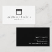 Apparaatservice en reparatie visitekaartje (Voorkant / Achterkant)