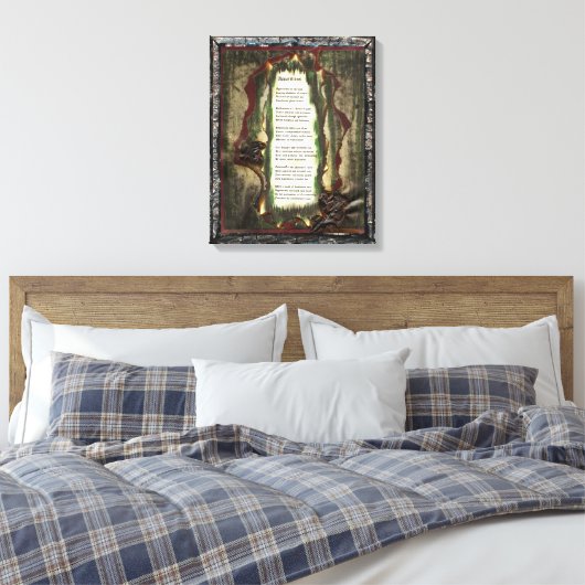 Apparaten Canvas Afdruk (Insitu (Slaapkamer))