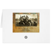 APPARATEN EN GERONIMO DIE EEN MOTORAUTO BESTUDEREN (Achterkant Horizontaal)