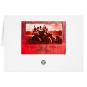 APPARATEN EN GERONIMO DIE EEN MOTORAUTO BESTUDEREN (Achterkant Horizontaal)