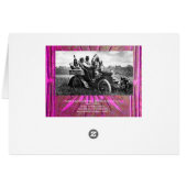 APPARATEN EN GERONIMO DIE EEN MOTORAUTO BESTUDEREN (Achterkant Horizontaal)