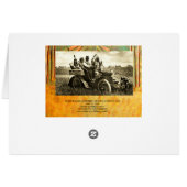 APPARATEN EN GERONIMO DIE EEN MOTORAUTO BESTUDEREN (Achterkant Horizontaal)