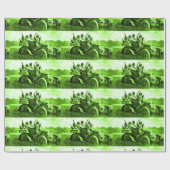 APPARATEN EN GERONIMO DIE EEN MOTORAUTO BESTUDEREN CADEAUPAPIER (Vlak)