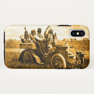 APPARATEN EN GERONIMO DIE EEN MOTORAUTO BESTUDEREN Case-Mate iPhone CASE
