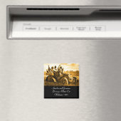 APPARATEN EN GERONIMO DIE EEN MOTORAUTO BESTUDEREN MAGNEET (Insitu (Vaatwasser))