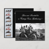 APPARATEN EN GERONIMO DIE EEN MOTORAUTO BESTUREN,c Kaart (Voorkant / Achterkant)