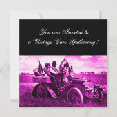 APPARATEN EN GERONIMO DIE EEN MOTORAUTO BESTUREN,c Kaart (Voorkant)